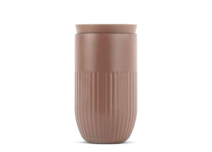 Mug isotherme publicitaire 320 ml Tova Rose pastel